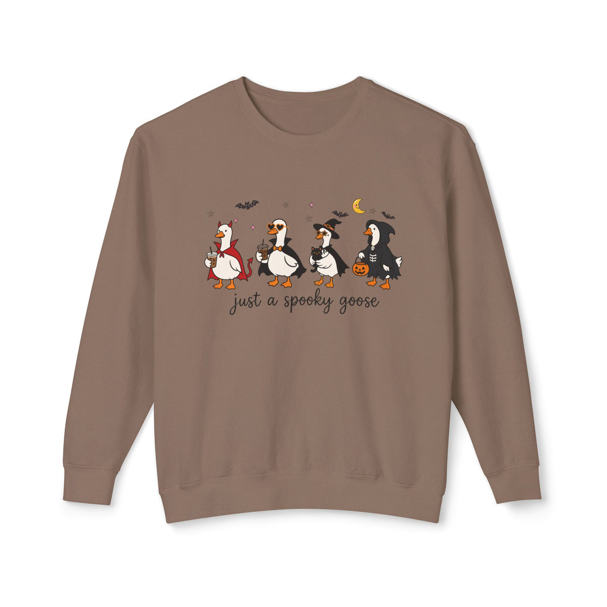 Just A Spooky Goose Sweater