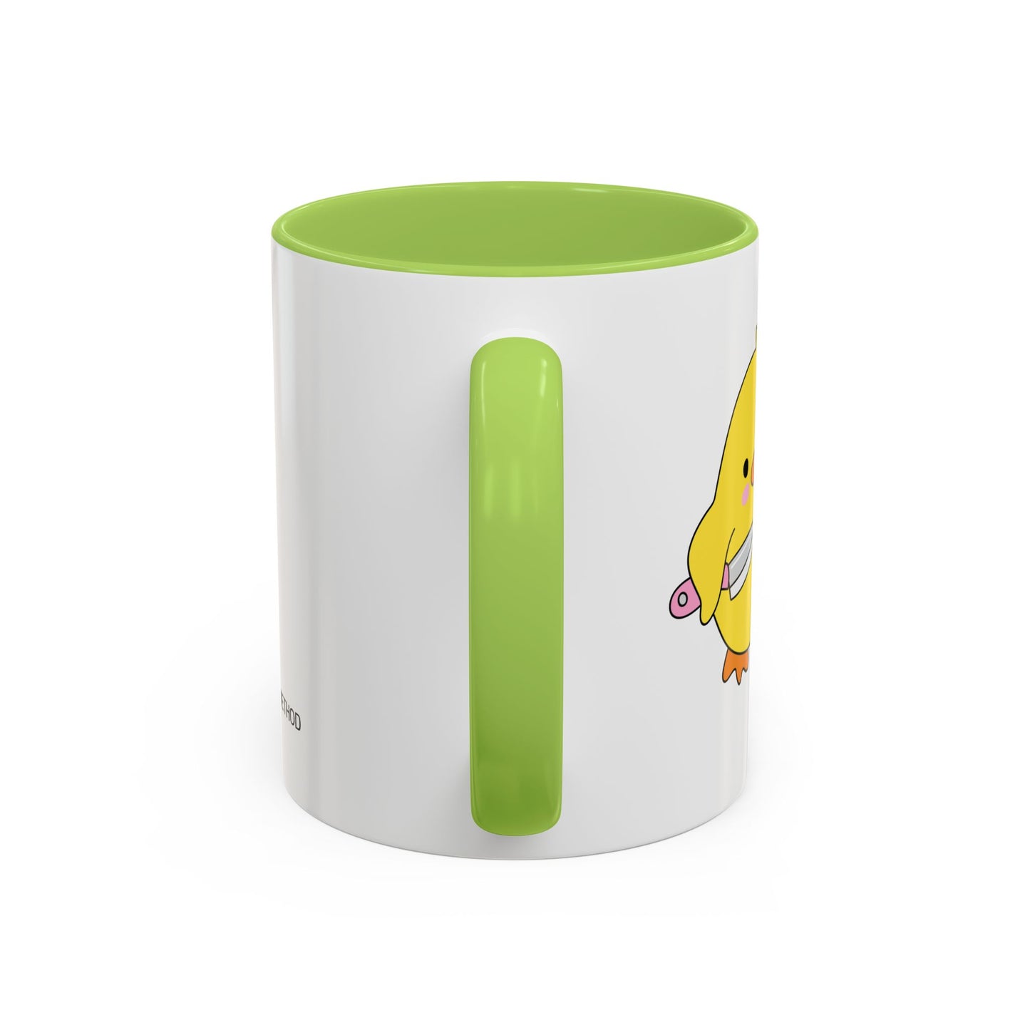 "I never said I would die" mug