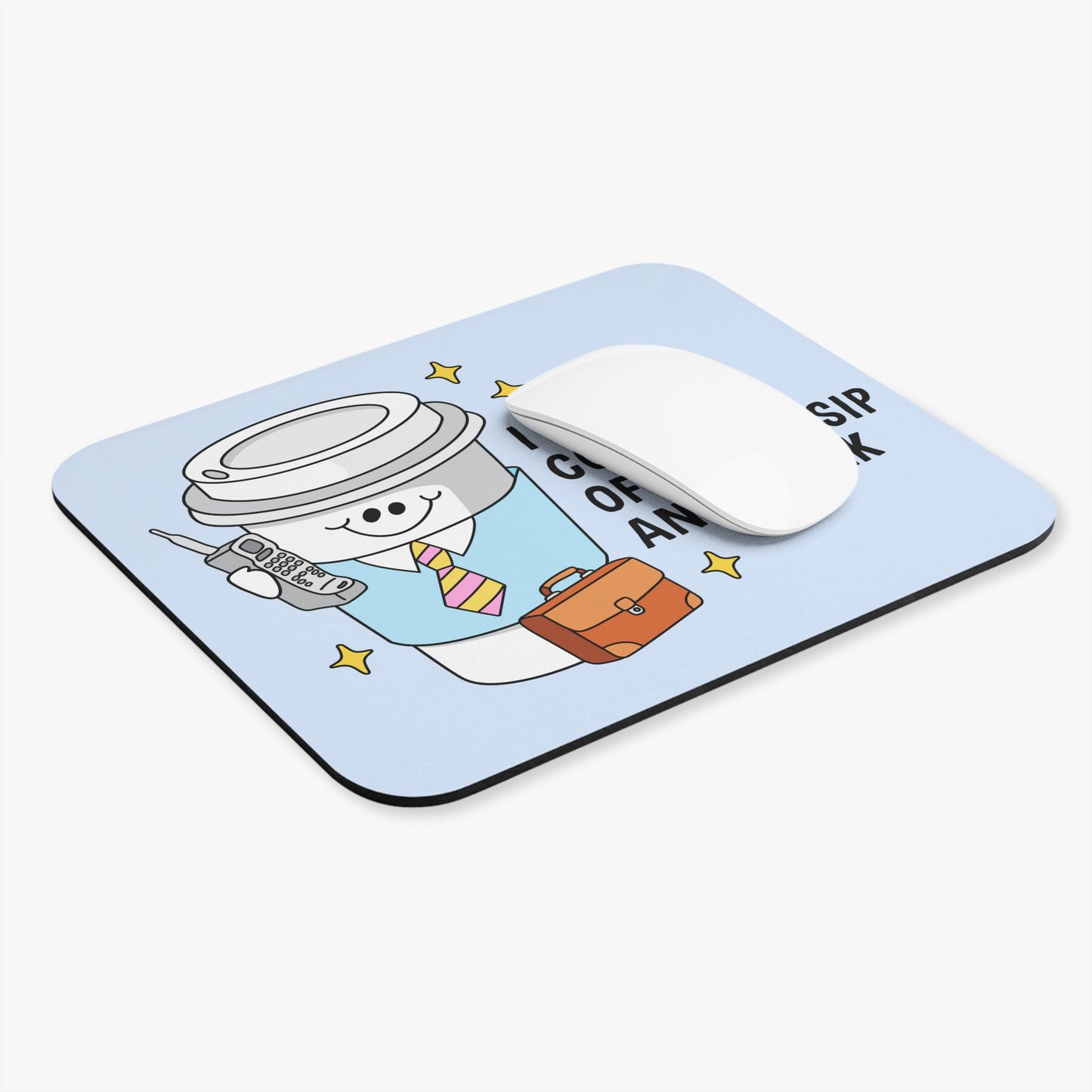 I Run On Coffee-Mouse Pad