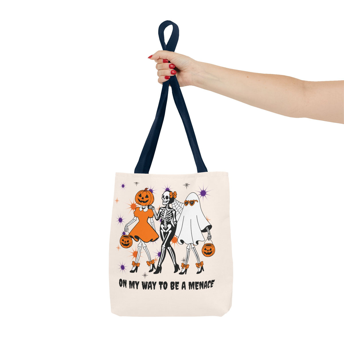 On My Way To Be A Menace Tote Bag