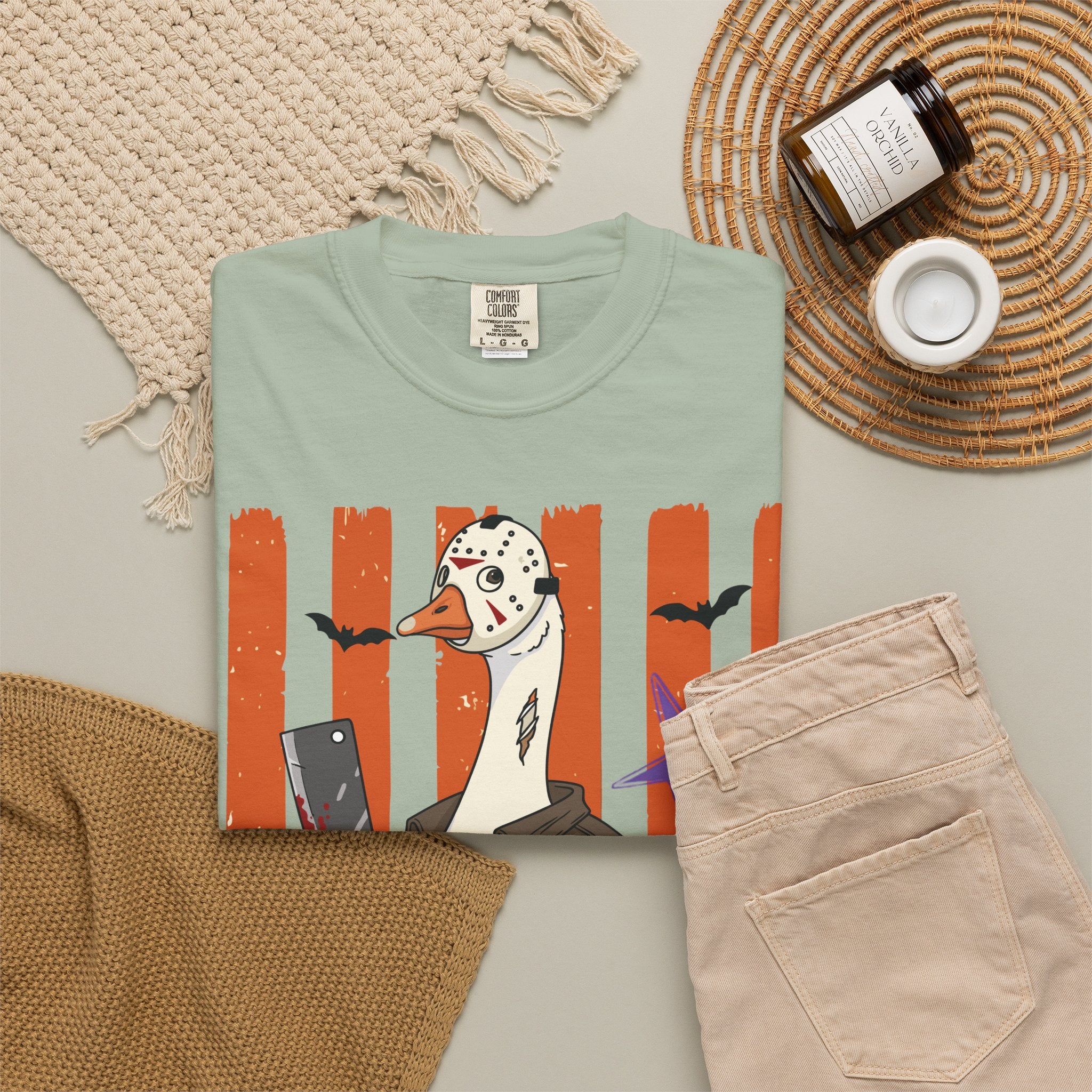 Halloween Goose Graphic Shirt