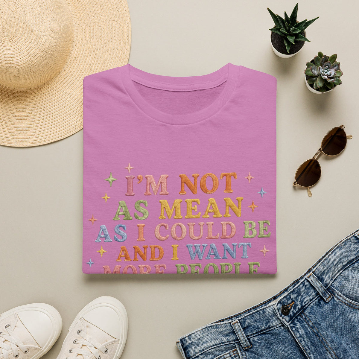 I'm Not As Mean As I Could Be T-Shirt