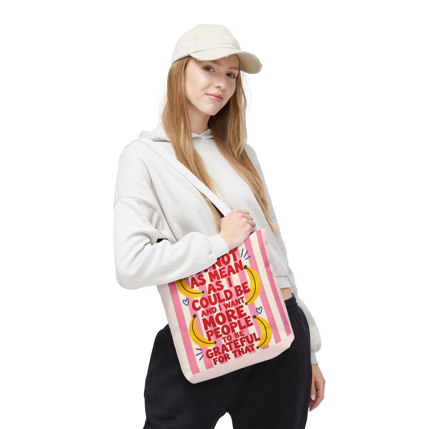 I'm Not As Mean As I Could Be Tote Bag