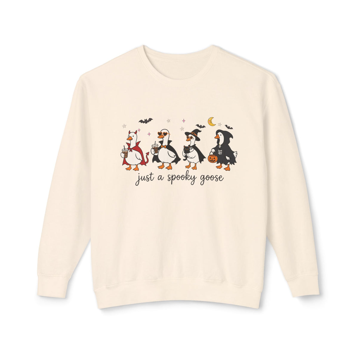 Just A Spooky Goose Sweater