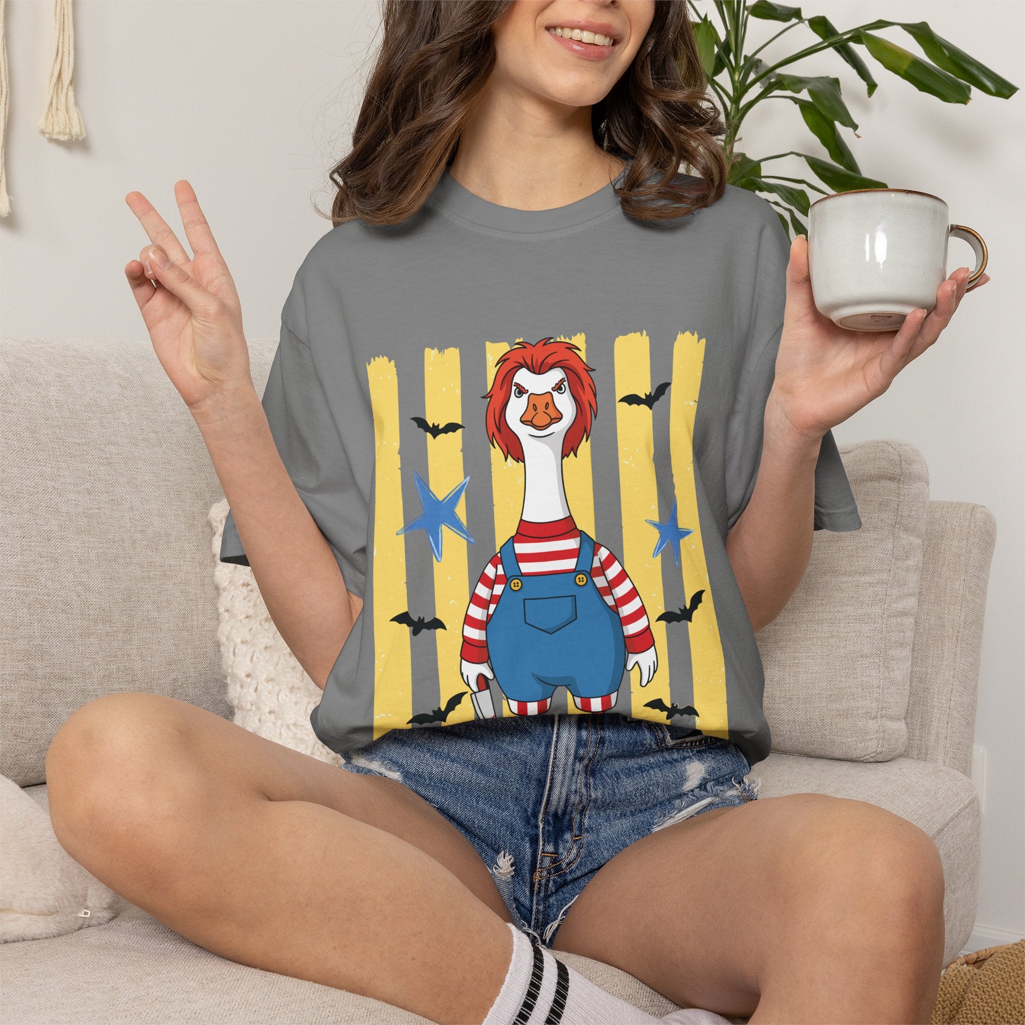Halloween Theme Goose T-Shirt