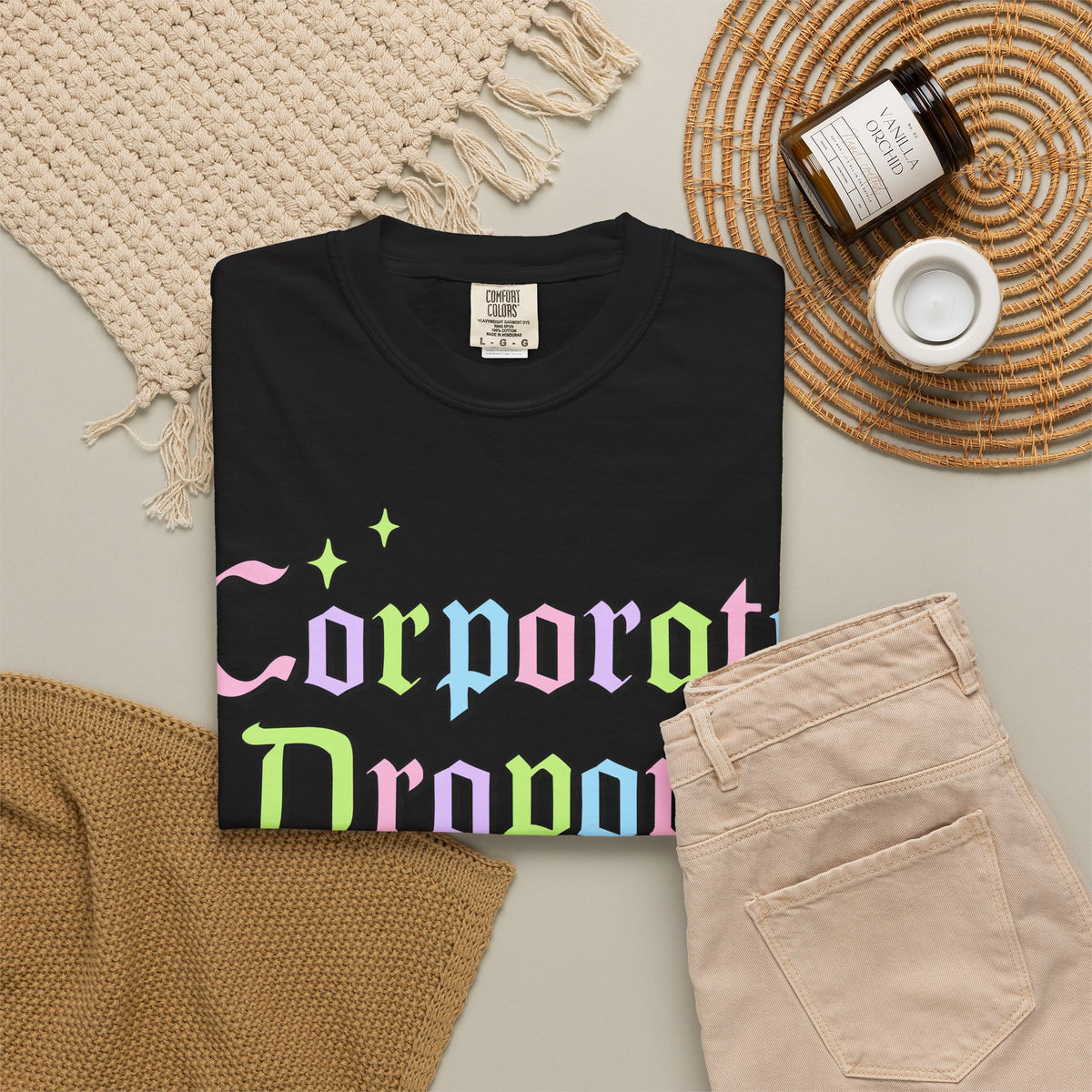 Corporate Dropout Graphic T-Shirt