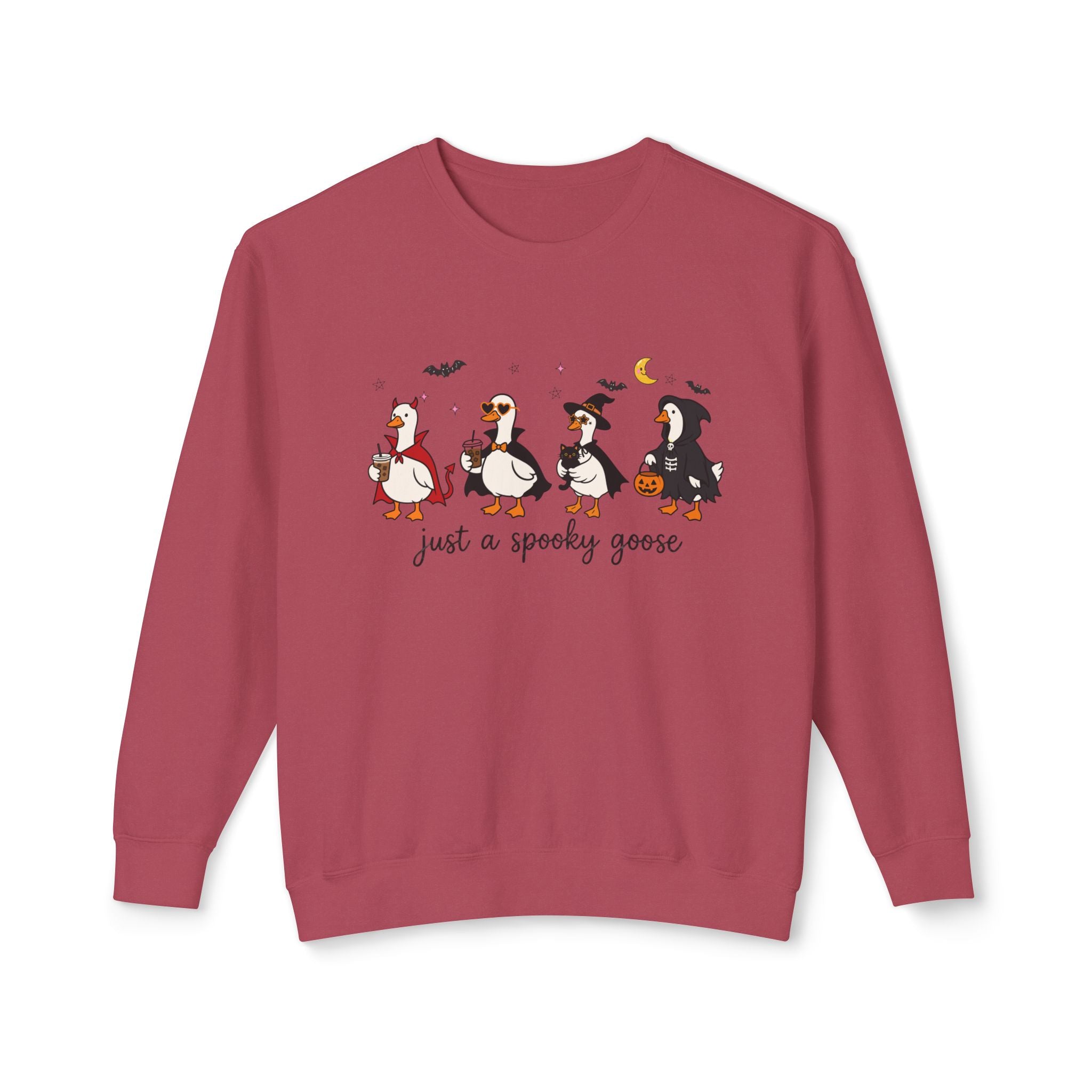 Just A Spooky Goose Sweater