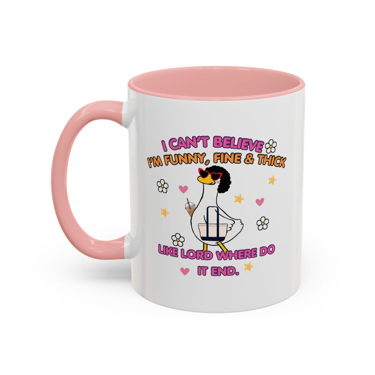I Can't Believe I'm Funny Mug