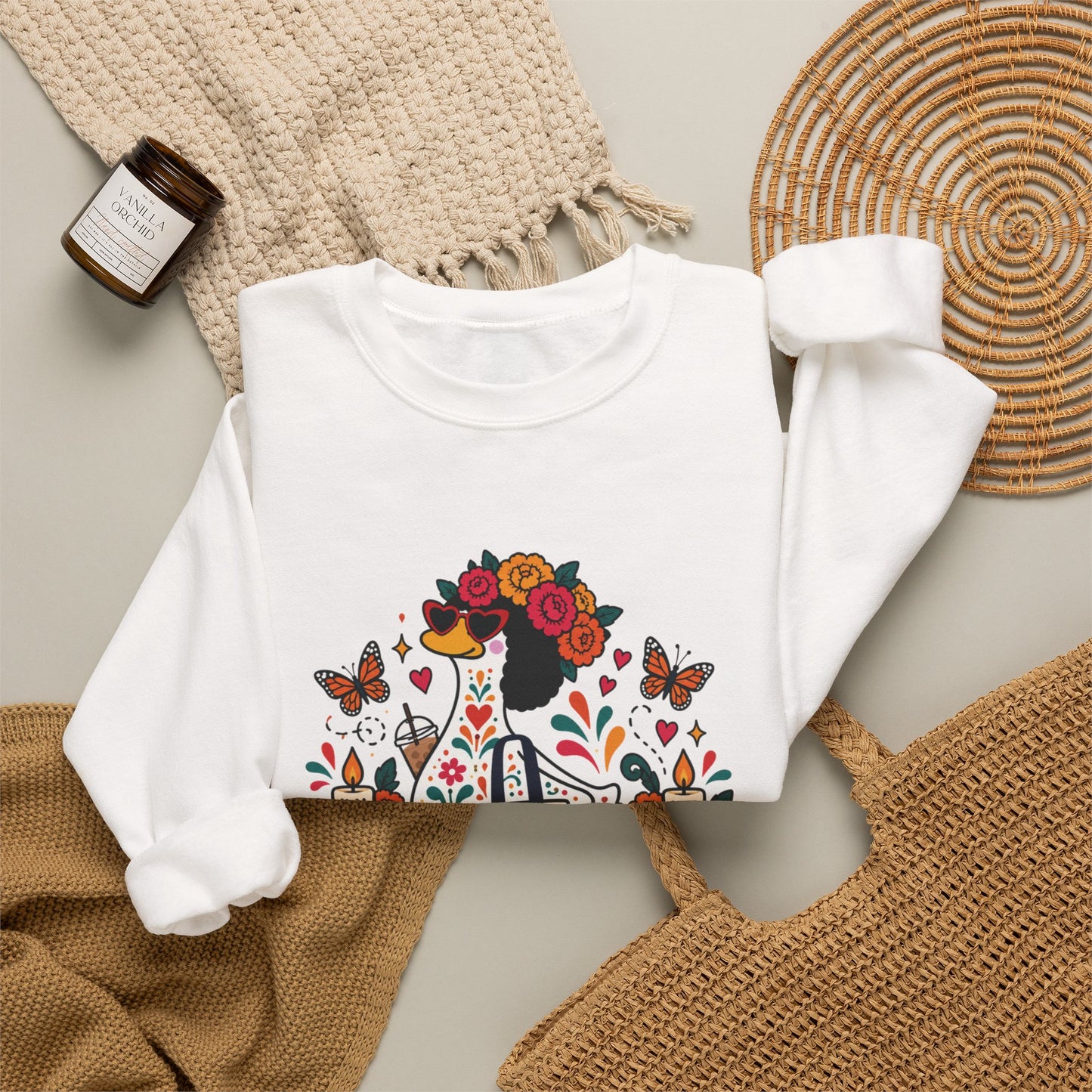 Dia De Los Muertos Recuerdame Crewneck