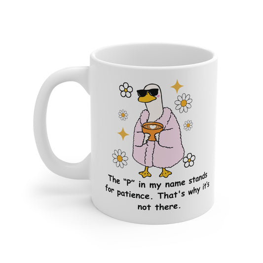 The "P" In My Name Mug