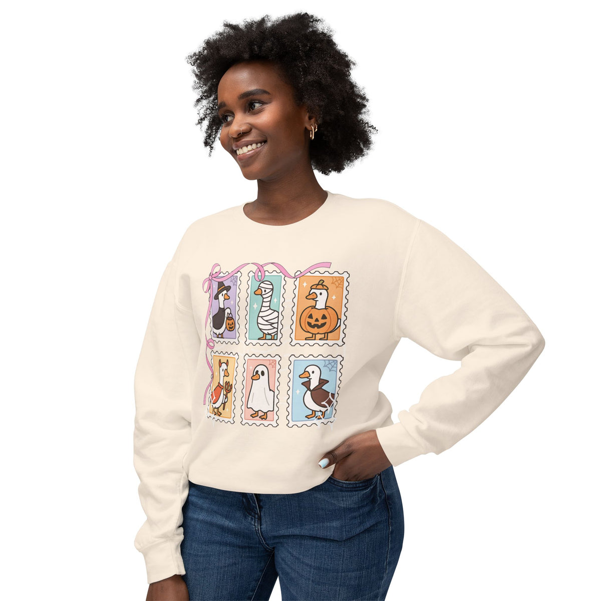 Time For Halloween Goose Sweater