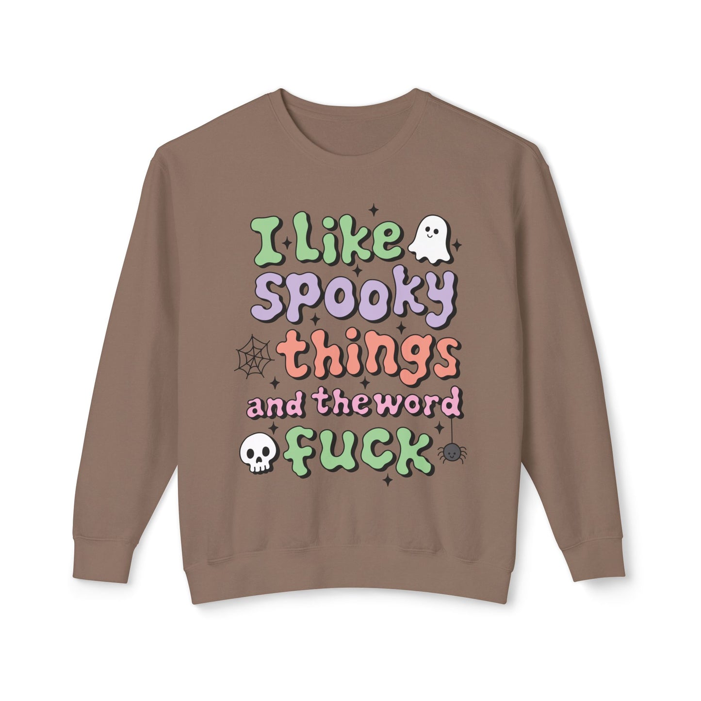 Women's Crewneck "I Like Spooky Things"