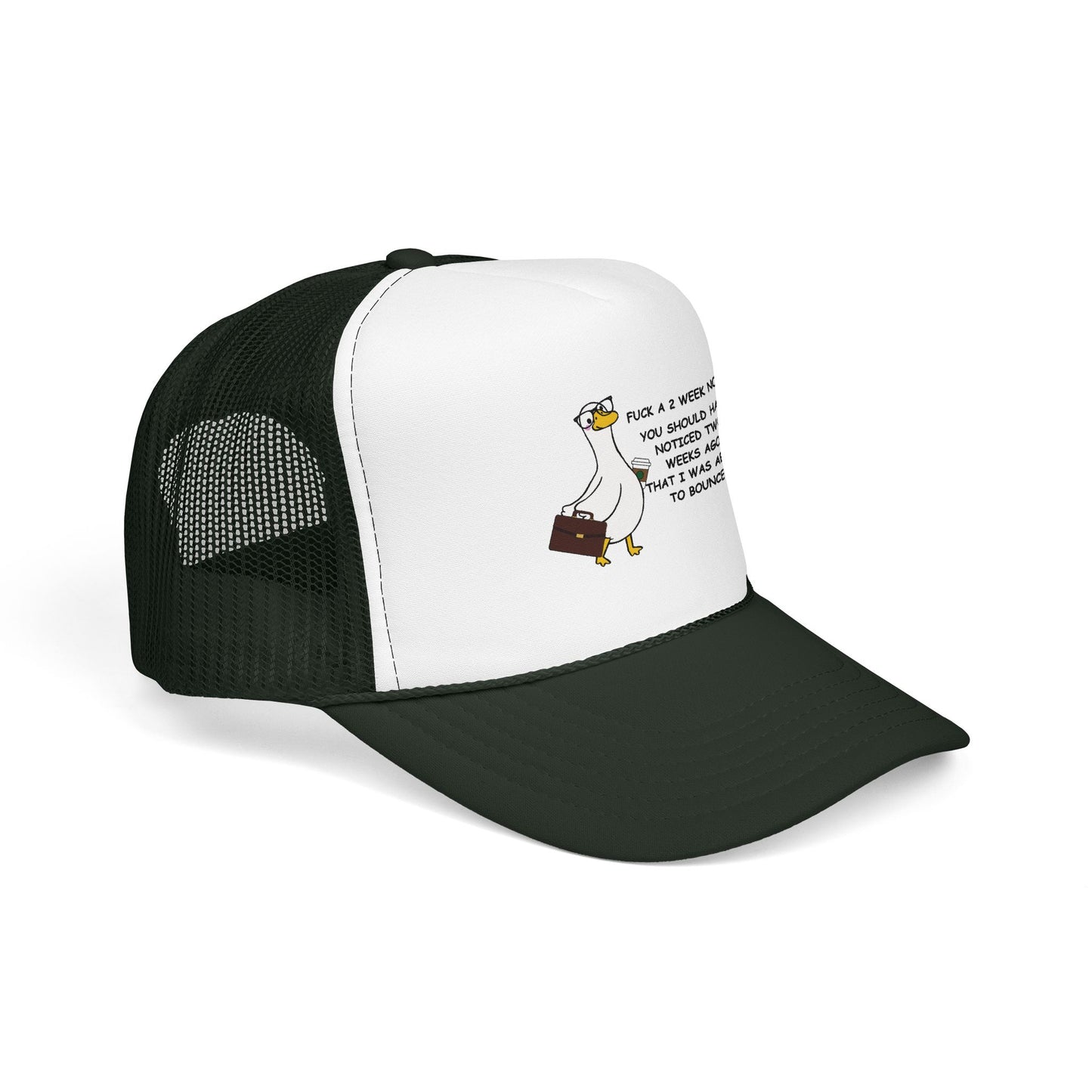 F*ck A Two Week Notice Cap