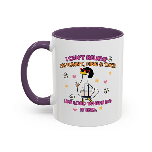 I Can't Believe I'm Funny Mug