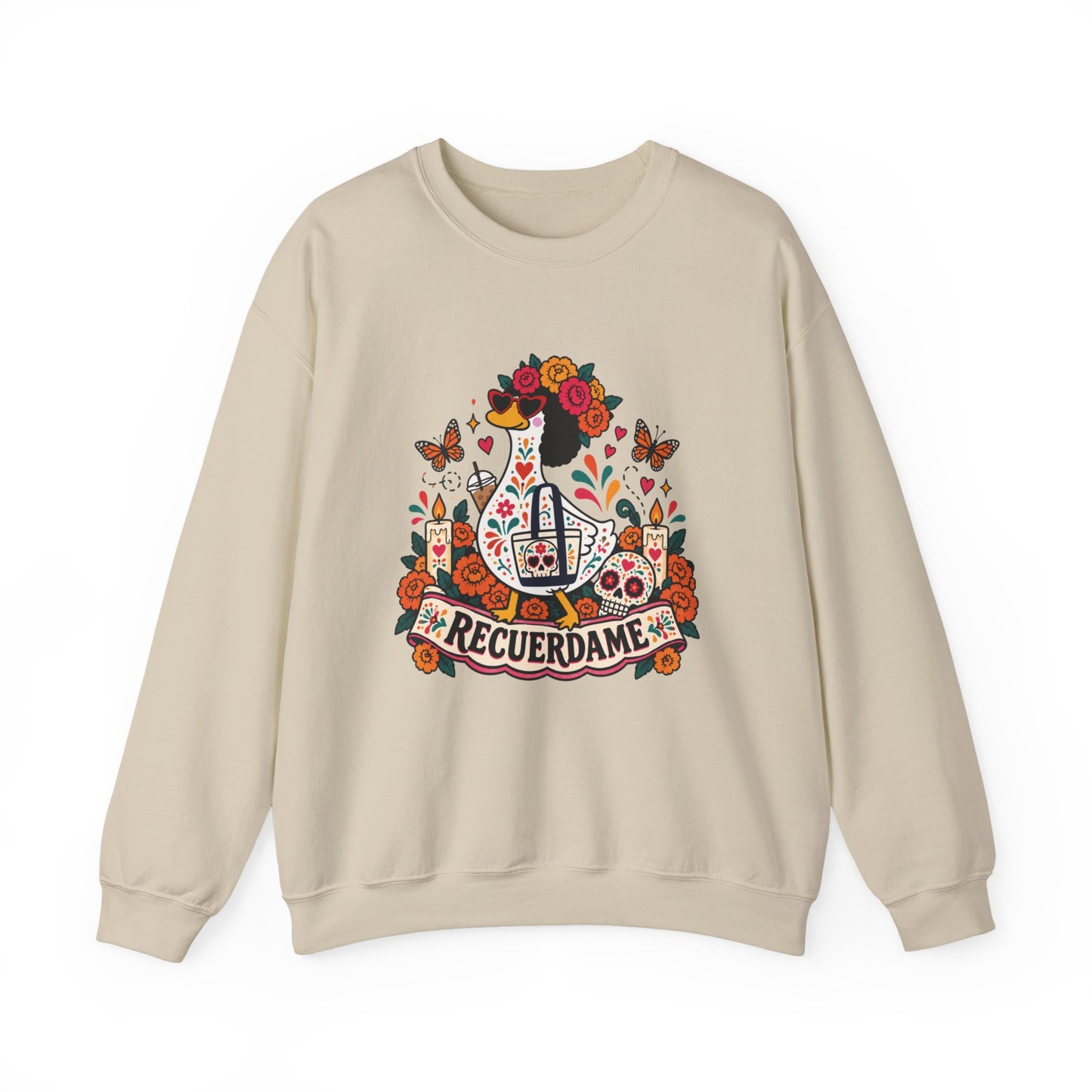 Dia De Los Muertos Recuerdame Crewneck