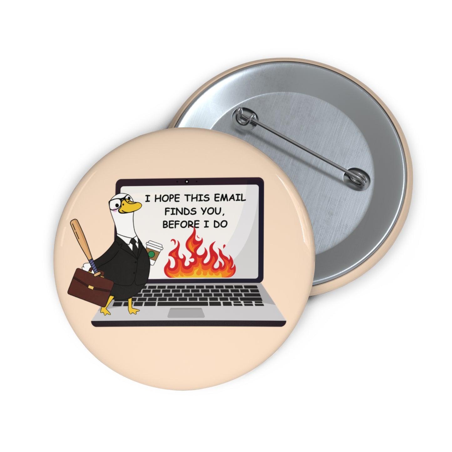 Pin Button — I Hope This Email Finds You