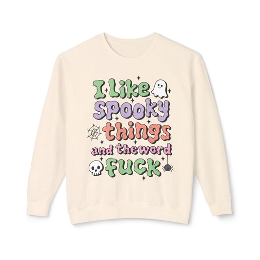 Women's Crewneck "I Like Spooky Things"