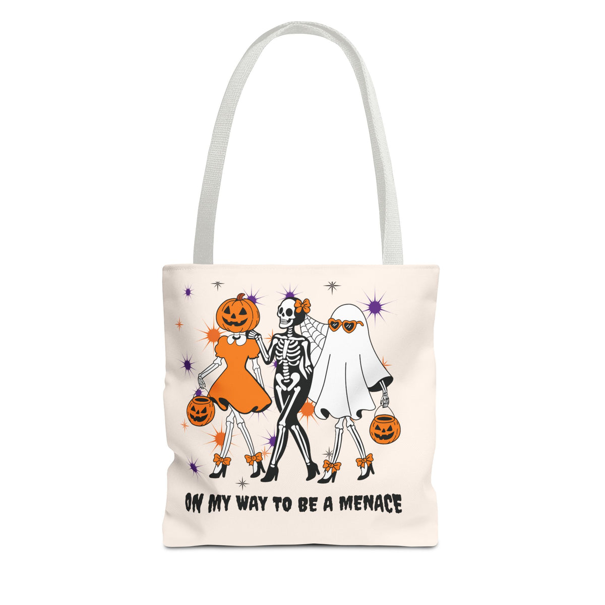 On My Way To Be A Menace Tote Bag