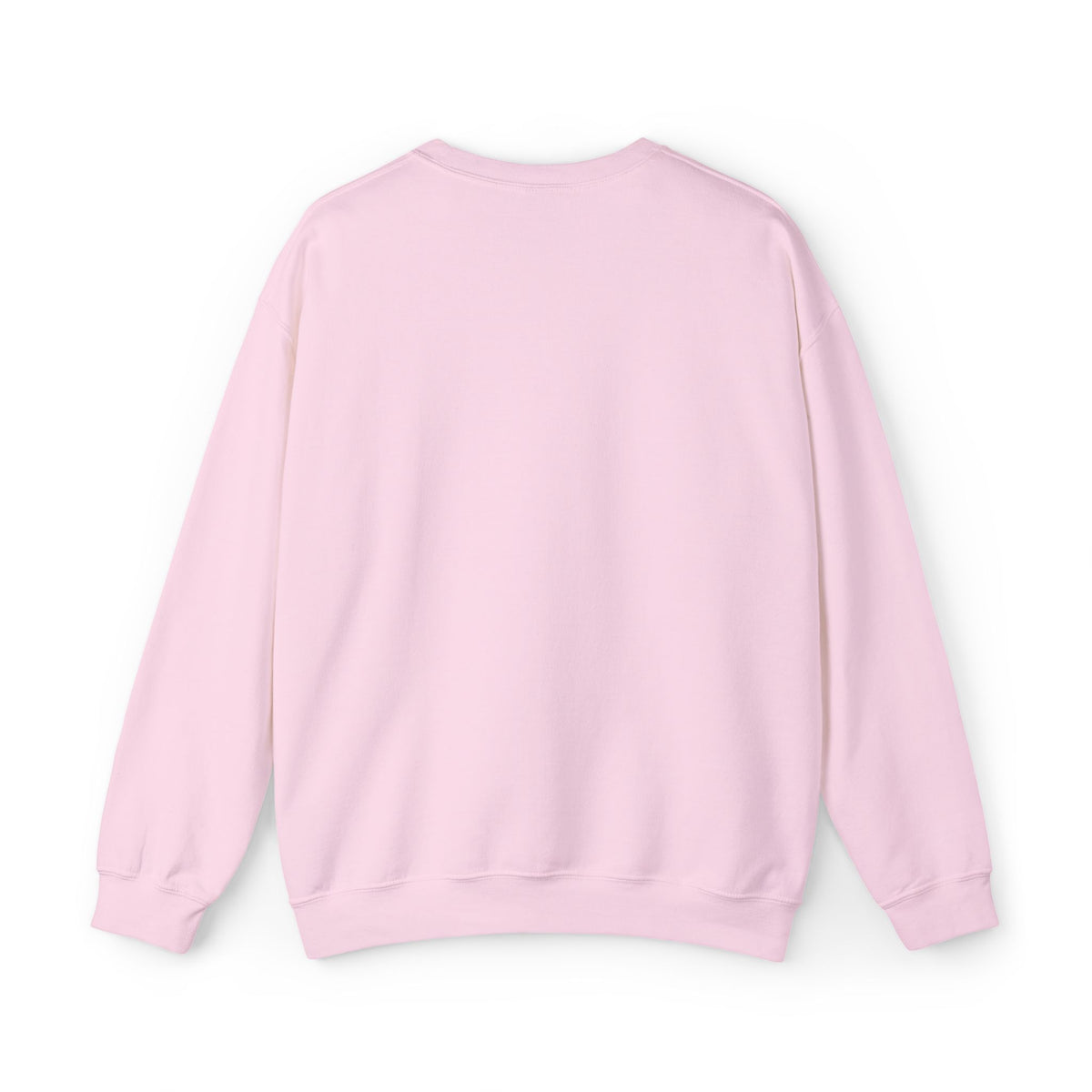 Minimalist Beige Crewneck Sweatshirt with Small Center Text "GOOD MORNING TO WOMEN ONLY"