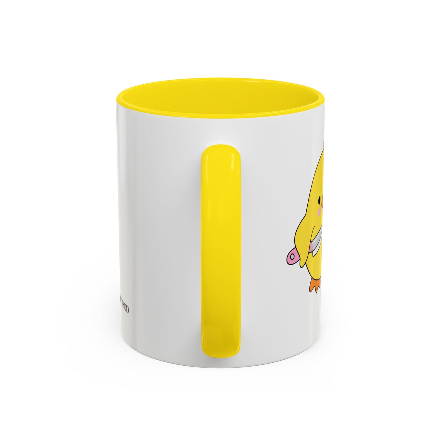 "I never said I would die" mug