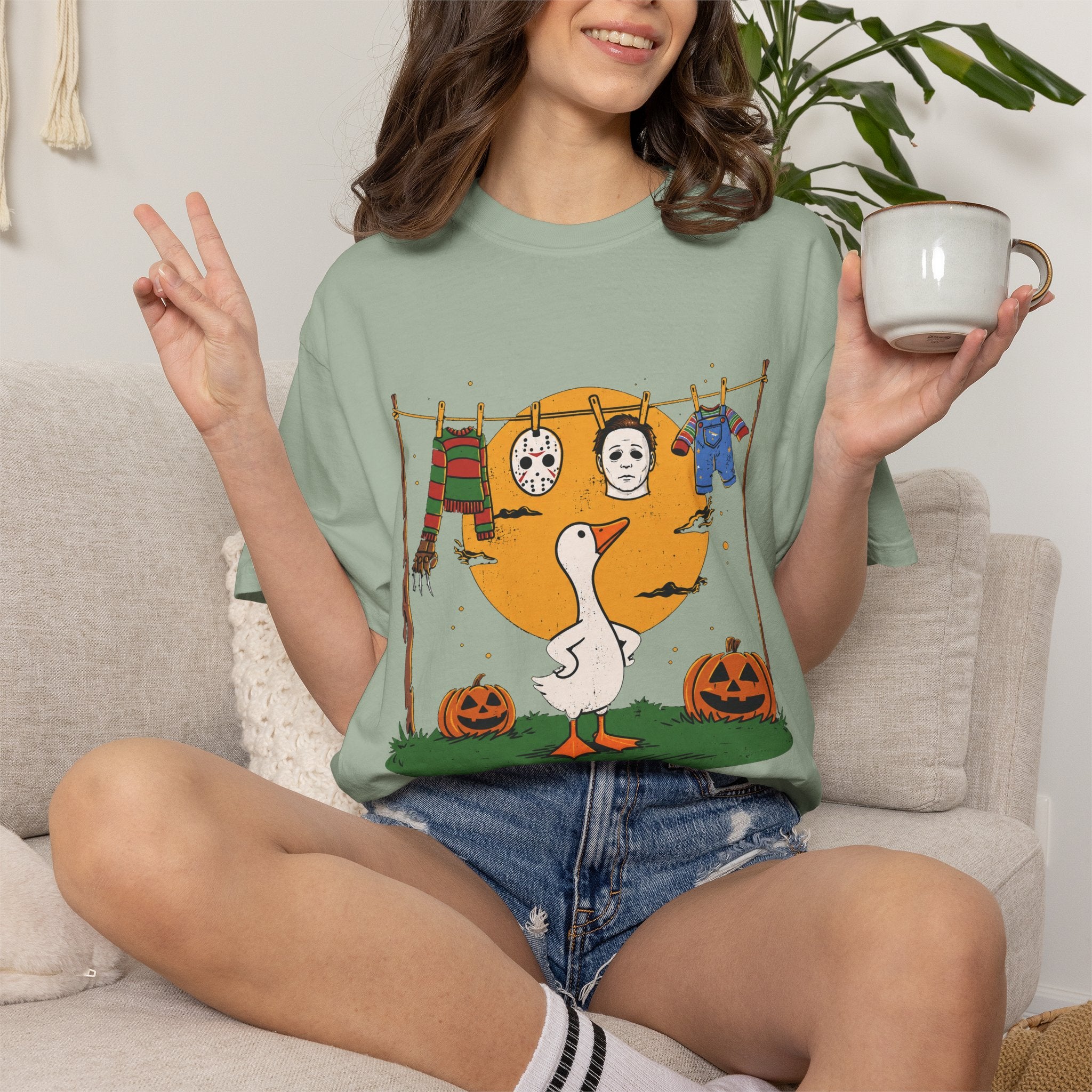 Halloween Dress Up Goose Shirt