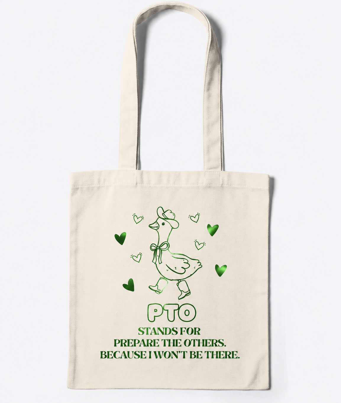 PTO Goose Tote Bag