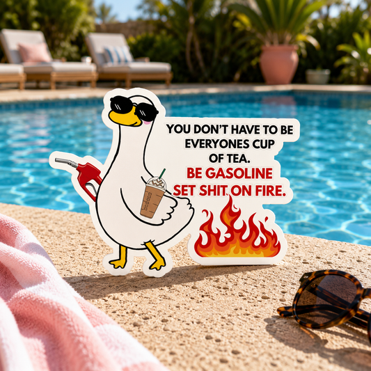 You Don't Have To Be - Sticker 2.7"