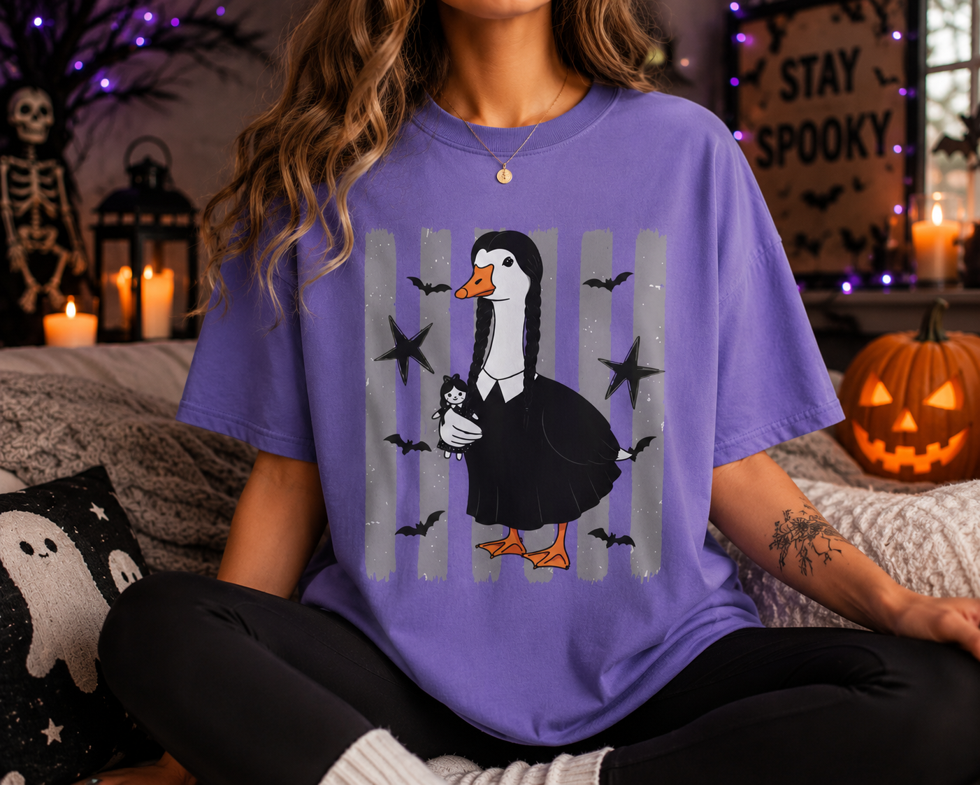 Halloween Goose Shirt Friday Theme
