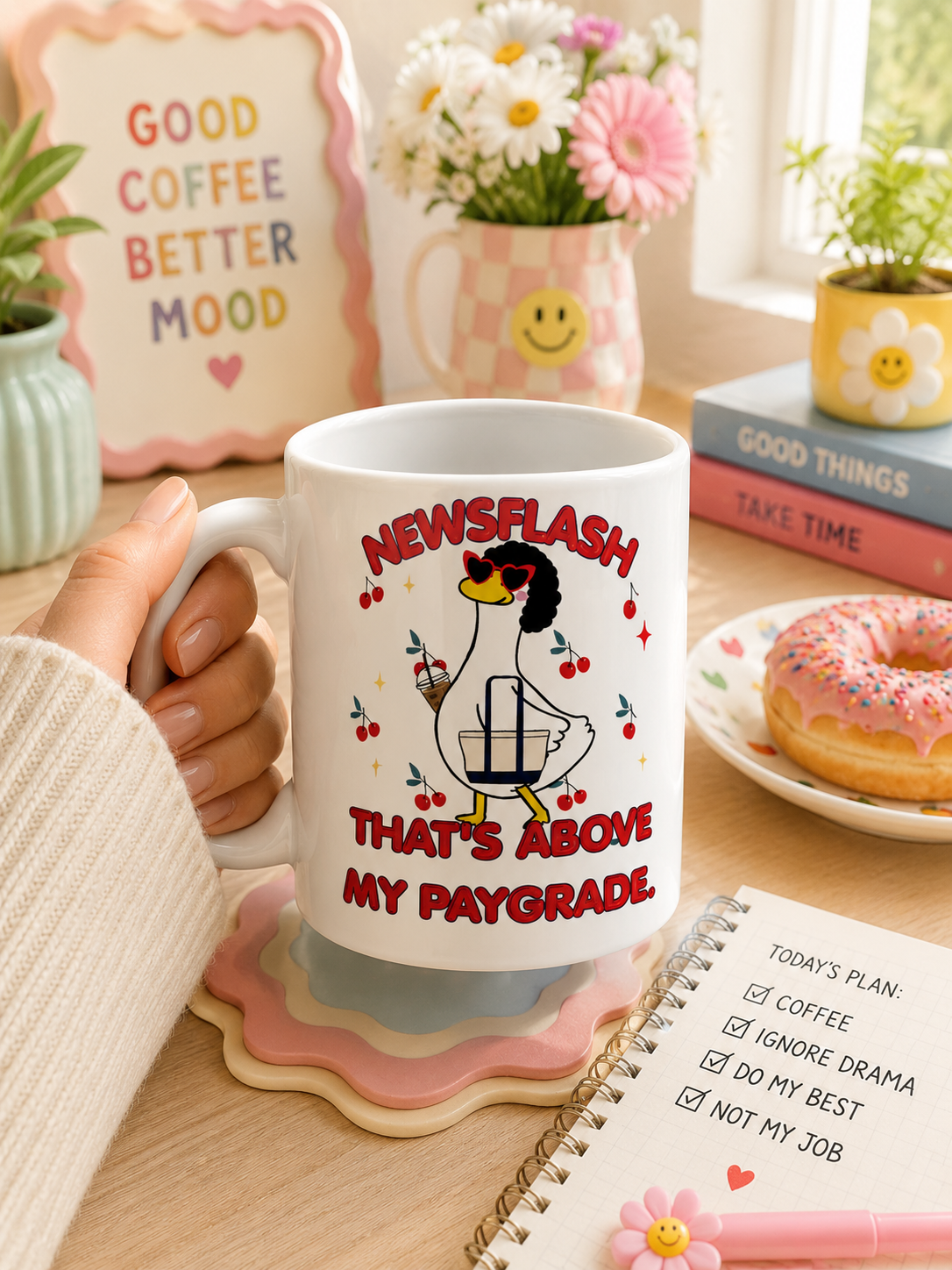 News Flash That's Above My Pay-grade Mug