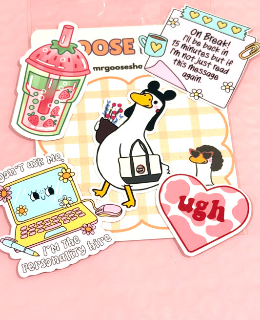 Funny Goose Girly Office Gal Pack
