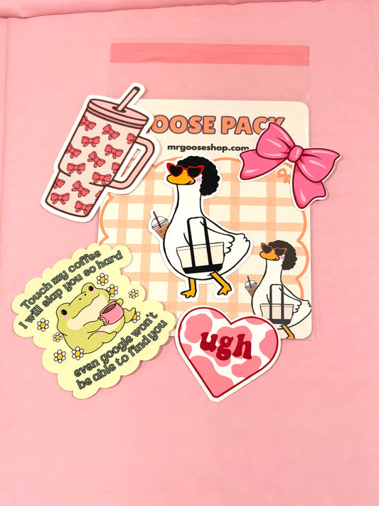 Coffee Goose Chic Sticker Pack