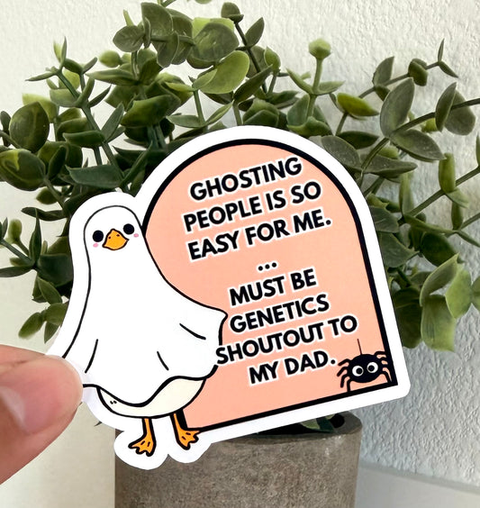 Ghosting People Sticker