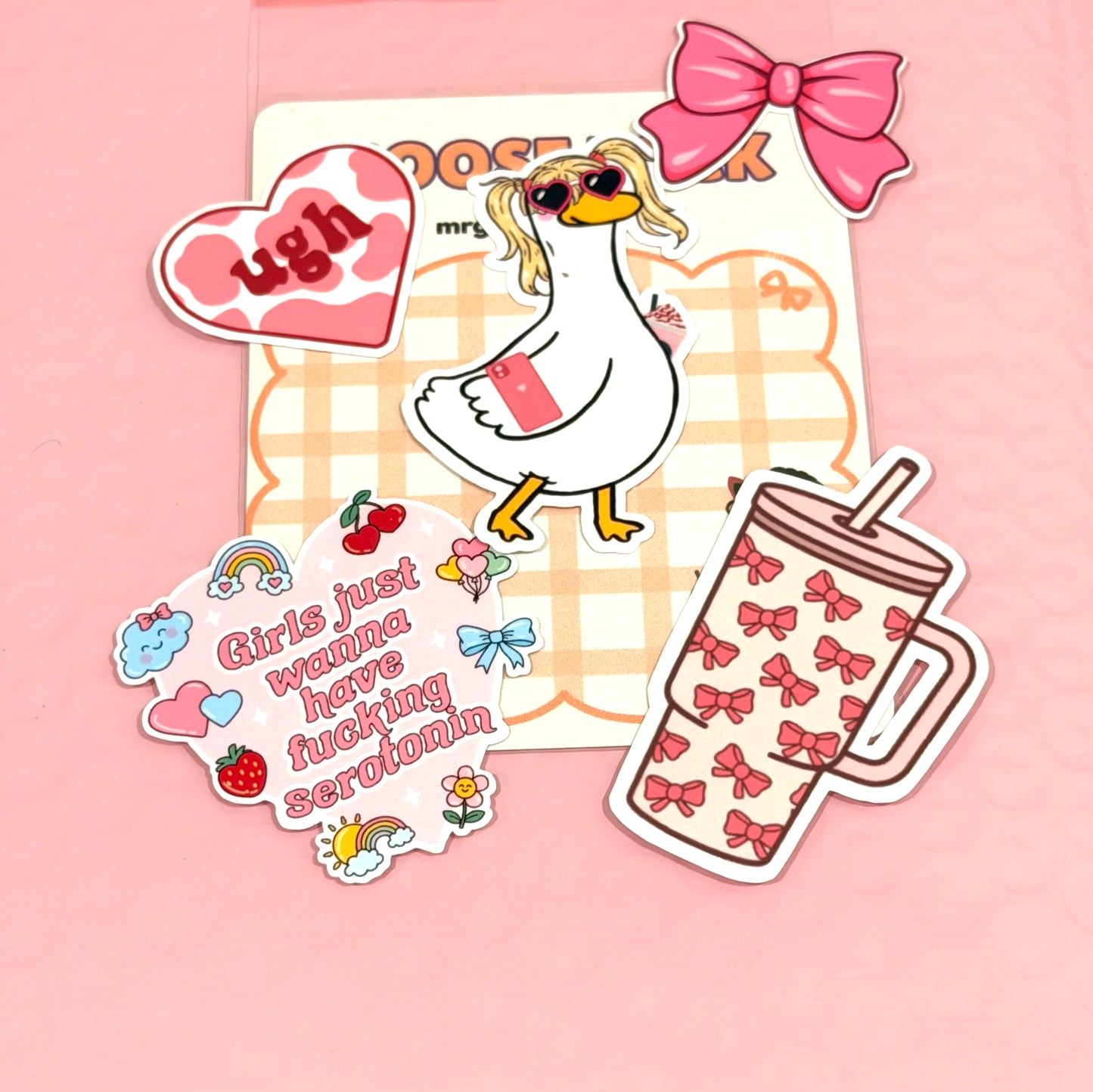 Patricia Goose Sticker Pack