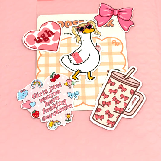 Patricia Goose Sticker Pack