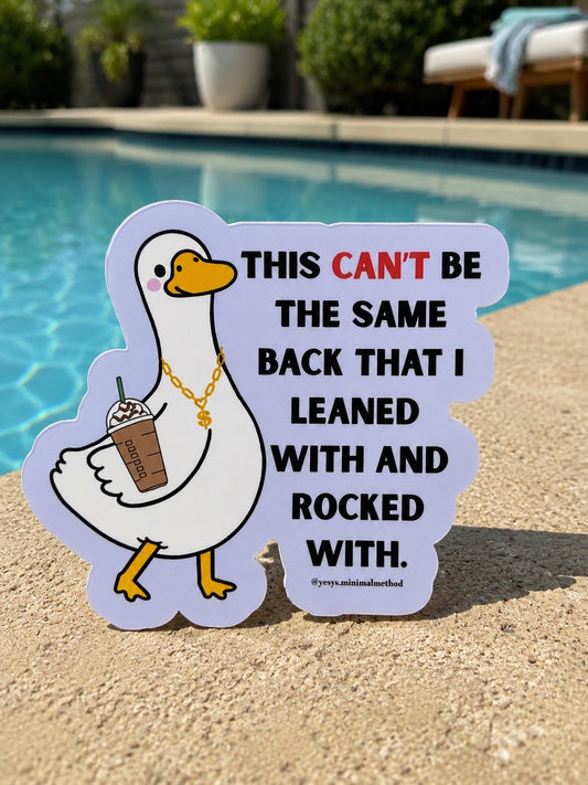 This Can’t Be The Sticker 3”