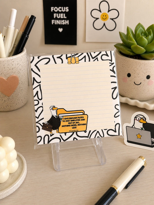 Mini Pad Goose Office Work