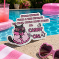 Shade From A Tree Bearing No Fruit Sticker 3" Glossy