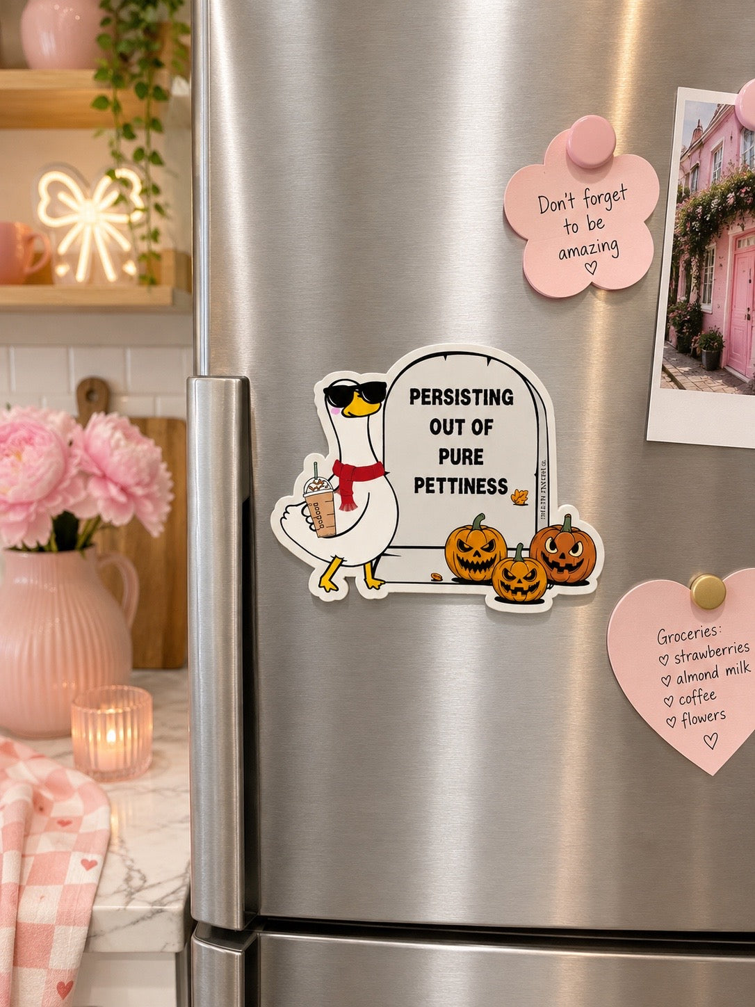 Persisting Out Of Pettiness Magnet 3"