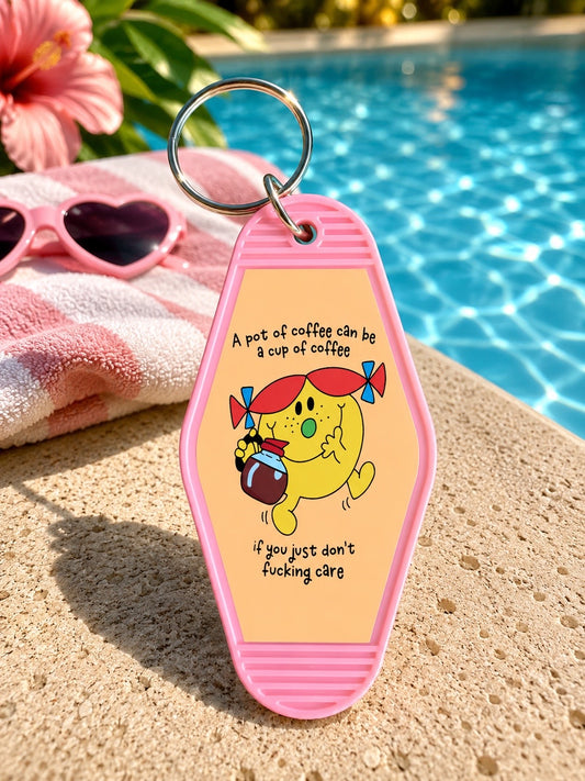 A Pot Of Coffee Keychain