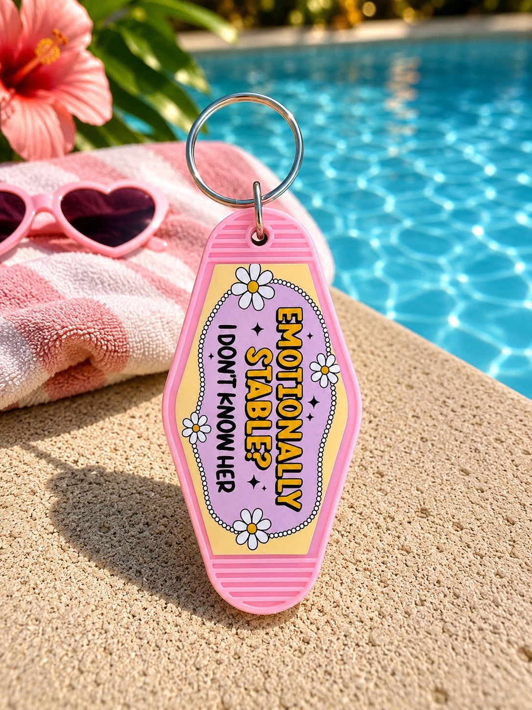 Emotionally Stable Keychain