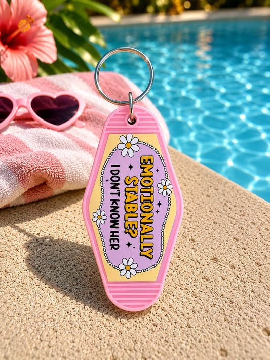 Emotionally Stable Keychain