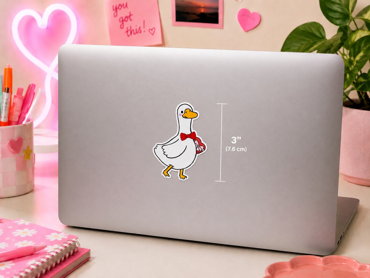 Mr. Valentine Sticker
